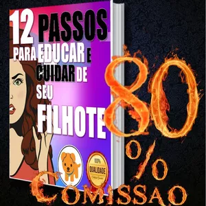 Imagem de capa para o Ebook 12 Passos Para Educar e Cuidar de Seu Filhote
