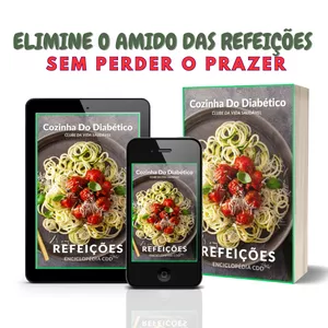 Imagem de capa para o Ebook REFEIÇÕES ZERO AMIDO PARA DIABÉTICOS