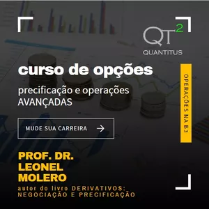Curso Curso de Mercado de Opções - precificação e operações avançadas
