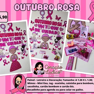 Imagem de capa para o Ebook 🌸 Outubro Rosa 🌸