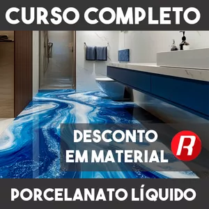 Curso Porcelanato líquido - Curso completo