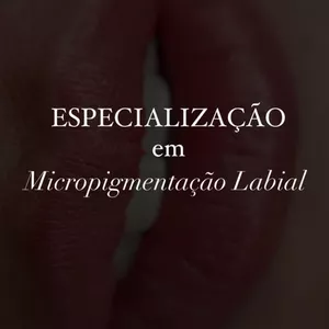 Imagem de capa para o Curso online Especialização em Micropigmentação Labial