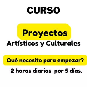 Imagen de portada para Curso online Diseño de proyectos artísticos y culturales