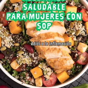Imagen de portada para Curso online Recetas antiinflamatorias para mujeres con síndrome de ovario poliquístico (SOP).