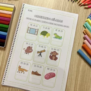 Imagem de capa para o Ebook Apostila Salada das Sílabas 