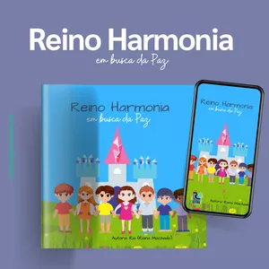 Imagem de capa para o Ebook Reino Harmonia, em busca da paz