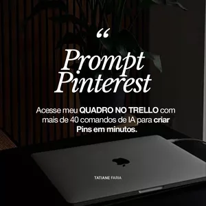 Imagem de capa para o Curso online Prompt Pinterest