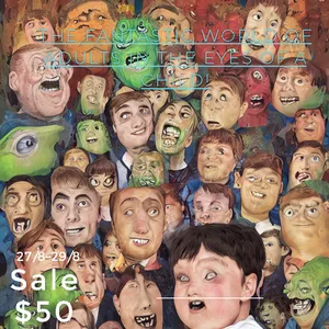 Cover image for Ebook  The fantastic world of adults as seen by a child!