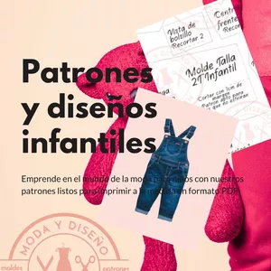 Imagen de portada para Ebook Patrones Ropa Infantil