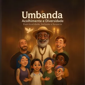 Imagem de capa para o Ebook Umbanda: Acolhimento e Diversidade