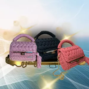 Arte em Fio de Malha: Faça sua Bolsa De Crochê >