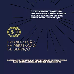 Imagem de capa para o Curso online GANHE DINHEIRO: A arte de precificar corretamente!