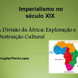 Imagem de capa para o Curso online Neocolonialismo e a Divisão do Continente Africano