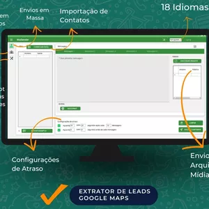 Imagem de capa para o Curso online WhatsApp - Software Lucrativo de Disparo em Massa 