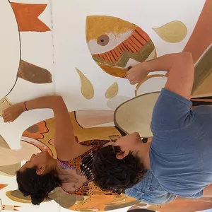 Imagem de capa para o Curso online Tintas de Terra Para Paredes e Sonhos: da técnica ao projeto