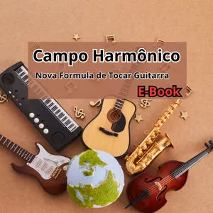 Imagem de capa para o Ebook Nova Formula de Tocar Guitarra