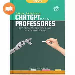 Imagem de capa para o Ebook Ebook ChatGPT para Professores