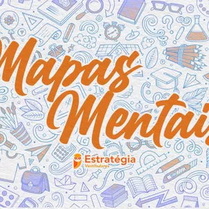 Imagem de capa para o Ebook Mapas mentais estudo do ENEM abrangentes.