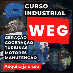 Imagem de capa para o Ebook Treinamento WEG Industrial GERAÇÃO, COGERAÇÃO, TURBINAS &amp; MOTORES EBOOK