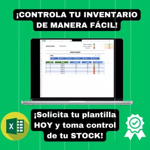 Imagen de portada para Curso online Inventario de Productos + Módulo de ventas en Excel