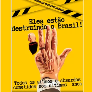 Imagem de capa para o Ebook Eles estão destruindo o Brasil!