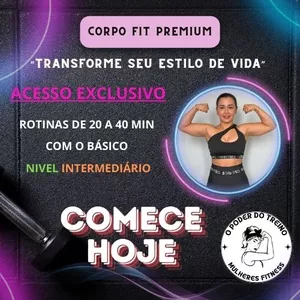 Imagem de capa para o Curso online Corpo fit premium intemediário vitalício