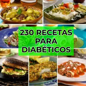 Imagen de portada para Ebook 230 RECETAS PARA DIABÉTICOS 