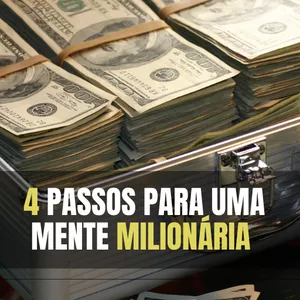Imagem de capa para o Ebook 4 passos para uma mente milionária 