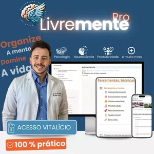 Imagem de capa para o Ebook LivreMente Pro: A plataforma da alta performance e bem-estar