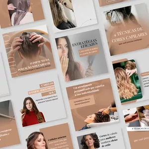 Imagem de capa para o Curso online Pack Cabeleireira