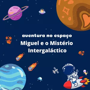 Imagem de capa para o Ebook Miguel e o Mistério Intergaláctico