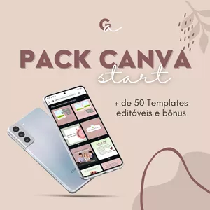 Imagem de capa para o Ebook PACK CANVA - ARTES EDITÁVEIS CANVA