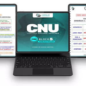 Imagem de capa para o Curso online COMBO CNU: Bloco 5 - Administração 