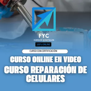 Imagen de portada para Curso online Curso Reparacion de celulares 100% Digital