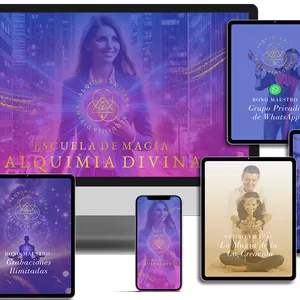 Imagen de portada para Curso online Escuela de Magia en Tiempos Modernos -Alquimia Divina-
