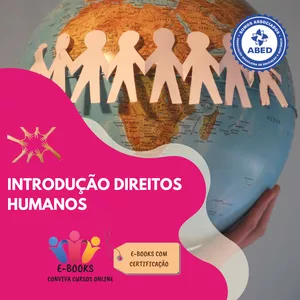 Imagem de capa para o Ebook CURSO INTRODUÇÃO AO DIREITO HUMANO - E-book com CERTIFICAÇÃO 80h