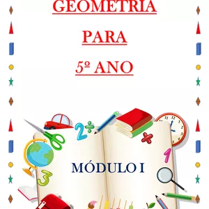 Imagem de capa para o Ebook GEOMETRIA PARA 5º ANO - MÓDULO I