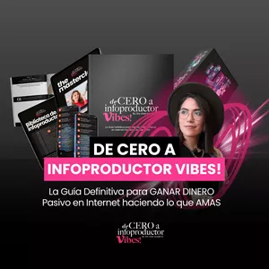 Imagen de portada para Curso online De 0 a Infoproductor Vibes