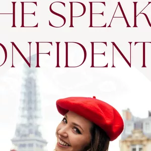 Imagem de capa para o Ebook SHE SPEAKS CONFIDENTLY