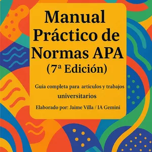 Imagen de portada para Ebook Manual Práctico de Normas APA (7ª Edición) | Guía Completa para Artículos y Trabajos Universitarios