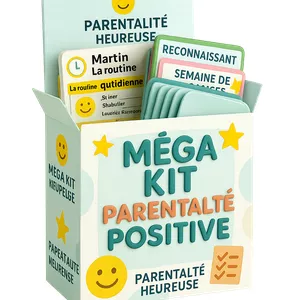 Image de couverture pour le Cours en ligne Méga Kit de Parentalité Positive