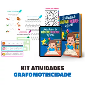 Imagem de capa para o Curso online Kit Atividades Grafomotricidade