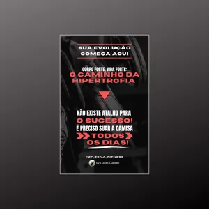 Imagem de capa para o Ebook Corpo forte, vida forte: O caminho da hipertrofia
