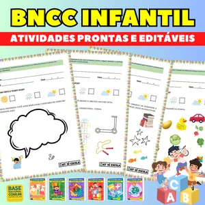 Imagem de capa para o Curso online ATIVIDADES BNCC (EDUCAÇÃO INFANTIL) - KIT SÓ ESCOLA