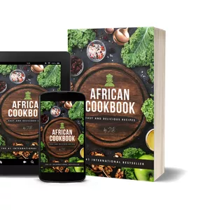 Imagem de capa para o Ebook Comidas Africanas