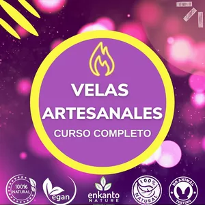 Imagen de portada para Curso online Curso de Velas Artesanales