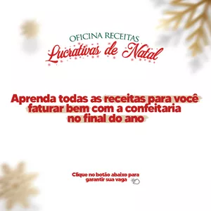 Imagem do curso Oficina Receitas Lucrativas de Natal