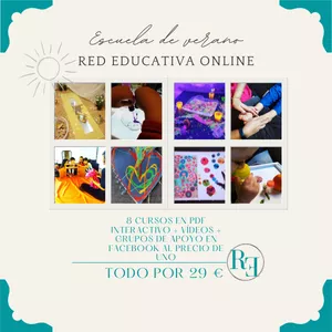 Imagen de portada para Ebook Escuela de verano Red educativa (8 cursos al precio de uno) 