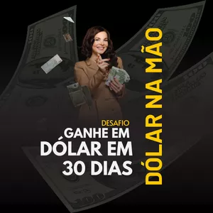 Imagem do curso DESAFIO: GANHE EM DÓLAR EM 30 DIAS.