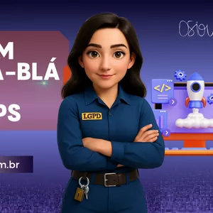 Imagem de capa para o Ebook LGPD sem blá-blá-blá para Startups